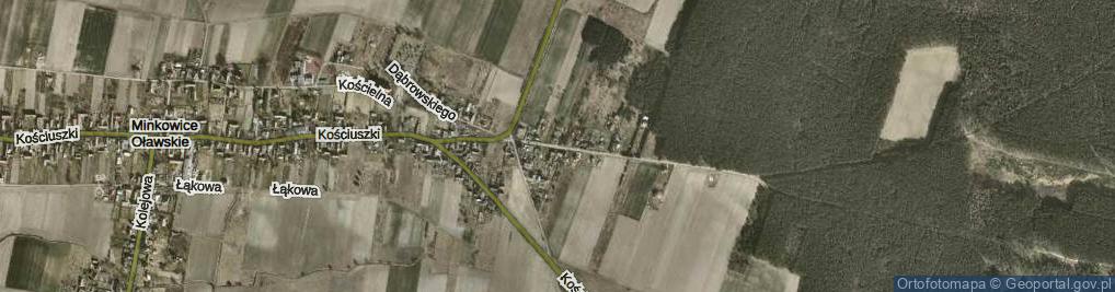 Zdjęcie satelitarne Dąbrowskiego Henryka, gen. ul.